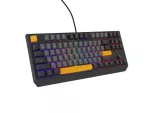 KLAWIATURA DLA GRACZY GENESIS THOR 230 TKL ANCHOR GRAY NEGATIVE US RGB MECHANICZNA OUTEMU RED