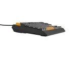 KLAWIATURA DLA GRACZY GENESIS THOR 230 TKL ANCHOR GRAY NEGATIVE US RGB MECHANICZNA OUTEMU RED