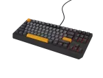 KLAWIATURA DLA GRACZY GENESIS THOR 230 TKL ANCHOR GRAY NEGATIVE US RGB MECHANICZNA OUTEMU RED