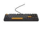 KLAWIATURA DLA GRACZY GENESIS THOR 230 TKL ANCHOR GRAY NEGATIVE US RGB MECHANICZNA OUTEMU RED