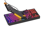 KLAWIATURA DLA GRACZY GENESIS THOR 230 TKL ANCHOR GRAY NEGATIVE US RGB MECHANICZNA OUTEMU RED