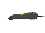 KLAWIATURA DLA GRACZY GENESIS THOR 230 TKL ANCHOR GRAY NEGATIVE US RGB MECHANICZNA OUTEMU RED