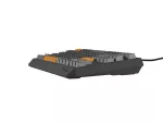 KLAWIATURA DLA GRACZY GENESIS THOR 230 TKL ANCHOR GRAY POSITIVE US RGB MECHANICZNA OUTEMU RED