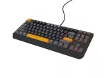 KLAWIATURA DLA GRACZY GENESIS THOR 230 TKL ANCHOR GRAY POSITIVE US RGB MECHANICZNA OUTEMU RED