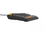 KLAWIATURA DLA GRACZY GENESIS THOR 230 TKL ANCHOR GRAY POSITIVE US RGB MECHANICZNA OUTEMU RED