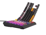 KLAWIATURA DLA GRACZY GENESIS THOR 230 TKL ANCHOR GRAY POSITIVE US RGB MECHANICZNA OUTEMU RED