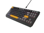 KLAWIATURA DLA GRACZY GENESIS THOR 230 TKL ANCHOR GRAY POSITIVE US RGB MECHANICZNA OUTEMU RED