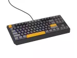 KLAWIATURA DLA GRACZY GENESIS THOR 230 TKL ANCHOR GRAY POSITIVE US RGB MECHANICZNA OUTEMU RED