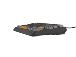 KLAWIATURA DLA GRACZY GENESIS THOR 230 TKL ANCHOR GRAY POSITIVE US RGB MECHANICZNA OUTEMU RED