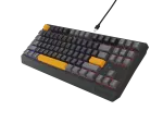 KLAWIATURA DLA GRACZY GENESIS THOR 230 TKL ANCHOR GRAY POSITIVE US RGB MECHANICZNA OUTEMU RED