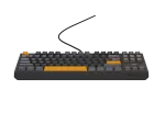 KLAWIATURA DLA GRACZY GENESIS THOR 230 TKL ANCHOR GRAY POSITIVE US RGB MECHANICZNA OUTEMU RED