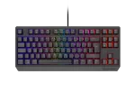 KLAWIATURA DLA GRACZY GENESIS THOR 230 TKL DE RGB MECHANICZNA OUTEMU RED CZARNA HOT SWAP