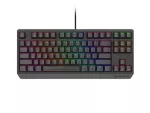 KLAWIATURA DLA GRACZY GENESIS THOR 230 TKL LITE HU RAINBOW MECHANICZNA OUTEMU RED CZARNA HOT SWAP