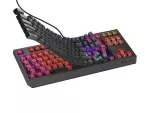 KLAWIATURA DLA GRACZY GENESIS THOR 230 TKL LITE HU RAINBOW MECHANICZNA OUTEMU RED CZARNA HOT SWAP