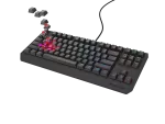 KLAWIATURA DLA GRACZY GENESIS THOR 230 TKL LITE HU RAINBOW MECHANICZNA OUTEMU RED CZARNA HOT SWAP