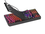 KLAWIATURA DLA GRACZY GENESIS THOR 230 TKL LITE HU RAINBOW MECHANICZNA OUTEMU RED CZARNA HOT SWAP