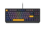 KLAWIATURA DLA GRACZY GENESIS THOR 230 TKL NAVAL BLUE NEGATIVE US RGB MECHANICZNA OUTEMU PANDA