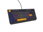 KLAWIATURA DLA GRACZY GENESIS THOR 230 TKL NAVAL BLUE NEGATIVE US RGB MECHANICZNA OUTEMU PANDA
