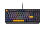 KLAWIATURA DLA GRACZY GENESIS THOR 230 TKL NAVAL BLUE NEGATIVE US RGB MECHANICZNA OUTEMU PANDA