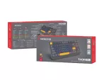 KLAWIATURA DLA GRACZY GENESIS THOR 230 TKL NAVAL BLUE POSITIVE US RGB MECHANICZNA OUTEMU PANDA