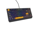 KLAWIATURA DLA GRACZY GENESIS THOR 230 TKL NAVAL BLUE POSITIVE US RGB MECHANICZNA OUTEMU PANDA