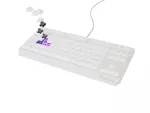 KLAWIATURA DLA GRACZY GENESIS THOR 230 TKL US RGB MECHANICZNA OUTEMU BROWN BIAŁA HOT SWAP