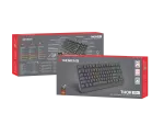 KLAWIATURA DLA GRACZY GENESIS THOR 230 TKL US RGB MECHANICZNA OUTEMU BROWN CZARNA HOT SWAP