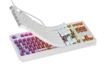 KLAWIATURA DLA GRACZY GENESIS THOR 230 TKL US RGB MECHANICZNA OUTEMU RED BIAŁA HOT SWAP