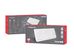 KLAWIATURA DLA GRACZY GENESIS THOR 230 TKL US RGB MECHANICZNA OUTEMU RED BIAŁA HOT SWAP