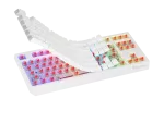 KLAWIATURA DLA GRACZY GENESIS THOR 230 TKL WIRELESS US BIAŁA BEZPRZEWODOWA RGB MECHANICZNA OUTEMU RE