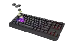 KLAWIATURA DLA GRACZY GENESIS THOR 230 TKL WIRELESS US CZARNA BEZPRZEWODOWA MECHANICZNA OUTEMU SILEN