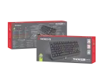KLAWIATURA DLA GRACZY GENESIS THOR 230 TKL WIRELESS US CZARNA BEZPRZEWODOWA MECHANICZNA OUTEMU SILEN