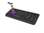KLAWIATURA DLA GRACZY GENESIS THOR 230 TKL WIRELESS US CZARNA BEZPRZEWODOWA RGB MECHANICZNA OUTEMU P