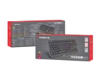 KLAWIATURA DLA GRACZY GENESIS THOR 230 TKL WIRELESS US CZARNA BEZPRZEWODOWA RGB MECHANICZNA OUTEMU P