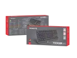 KLAWIATURA DLA GRACZY GENESIS THOR 230 TKL WIRELESS US CZARNA BEZPRZEWODOWA RGB MECHANICZNA OUTEMU R