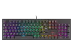 KLAWIATURA DLA GRACZY GENESIS THOR 300 RGB FR PODŚWIETLENIE MECHANICZNA RED SWITCH