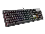 KLAWIATURA DLA GRACZY GENESIS THOR 300 RGB PT PODŚWIETLENIE MECHANICZNA RED SWITCH SOFTWARE