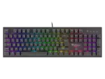 KLAWIATURA DLA GRACZY GENESIS THOR 300 RGB PT PODŚWIETLENIE MECHANICZNA RED SWITCH SOFTWARE