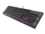 KLAWIATURA DLA GRACZY GENESIS THOR 303 CZ/SK PODŚWIETLENIE RGB MECHANICZNA RED CZARNA SWITCH HOT SWA