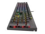 KLAWIATURA DLA GRACZY GENESIS THOR 303 CZ/SK PODŚWIETLENIE RGB MECHANICZNA RED CZARNA SWITCH HOT SWA