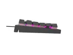 KLAWIATURA DLA GRACZY GENESIS THOR 303 CZ/SK PODŚWIETLENIE RGB MECHANICZNA SILENT SWITCH CZARNA HOT