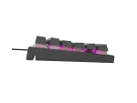 KLAWIATURA DLA GRACZY GENESIS THOR 303 CZ/SK PODŚWIETLENIE RGB MECHANICZNA SILENT SWITCH CZARNA HOT
