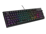 KLAWIATURA DLA GRACZY GENESIS THOR 303 DE PODŚWIETLENIE RGB MECHANICZNA BROWN SWITCH CZARNA HOT SWAP