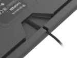 KLAWIATURA DLA GRACZY GENESIS THOR 303 DE PODŚWIETLENIE RGB MECHANICZNA SILENT SWITCH CZARNA HOT SWA