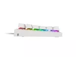 KLAWIATURA DLA GRACZY GENESIS THOR 303 FR PODŚWIETLENIE RGB MECHANICZNA BROWN SWITCH BIAŁA HOT SWAP