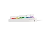 KLAWIATURA DLA GRACZY GENESIS THOR 303 FR PODŚWIETLENIE RGB MECHANICZNA BROWN SWITCH BIAŁA HOT SWAP