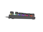 KLAWIATURA DLA GRACZY GENESIS THOR 303 TKL CZ/SK PODŚWIETLENIE RGB MECHANICZNA RED CZARNA HOT SWAP