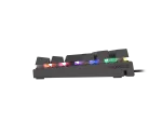 KLAWIATURA DLA GRACZY GENESIS THOR 303 TKL CZ/SK PODŚWIETLENIE RGB MECHANICZNA RED CZARNA HOT SWAP
