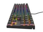 KLAWIATURA DLA GRACZY GENESIS THOR 303 TKL CZ/SK PODŚWIETLENIE RGB MECHANICZNA SILENT SWITCH CZARNA