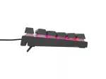 KLAWIATURA DLA GRACZY GENESIS THOR 303 TKL CZ/SK PODŚWIETLENIE RGB MECHANICZNA SILENT SWITCH CZARNA